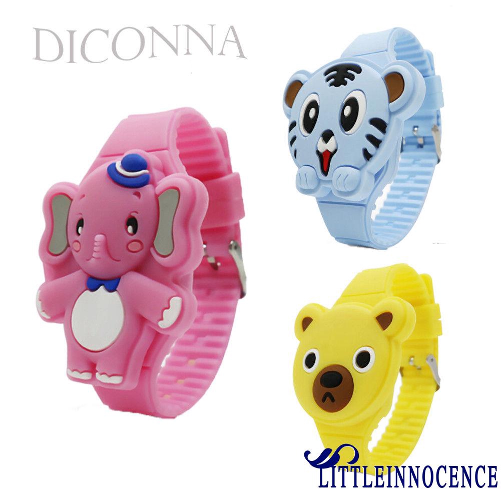 Inilhot Jam Tangan Dengan Gambar Kartun Binatang Lucu Dan Bahan Inilhot Jam Tangan Dengan Gambar Kartun Binatang Lucu Dan Bahan