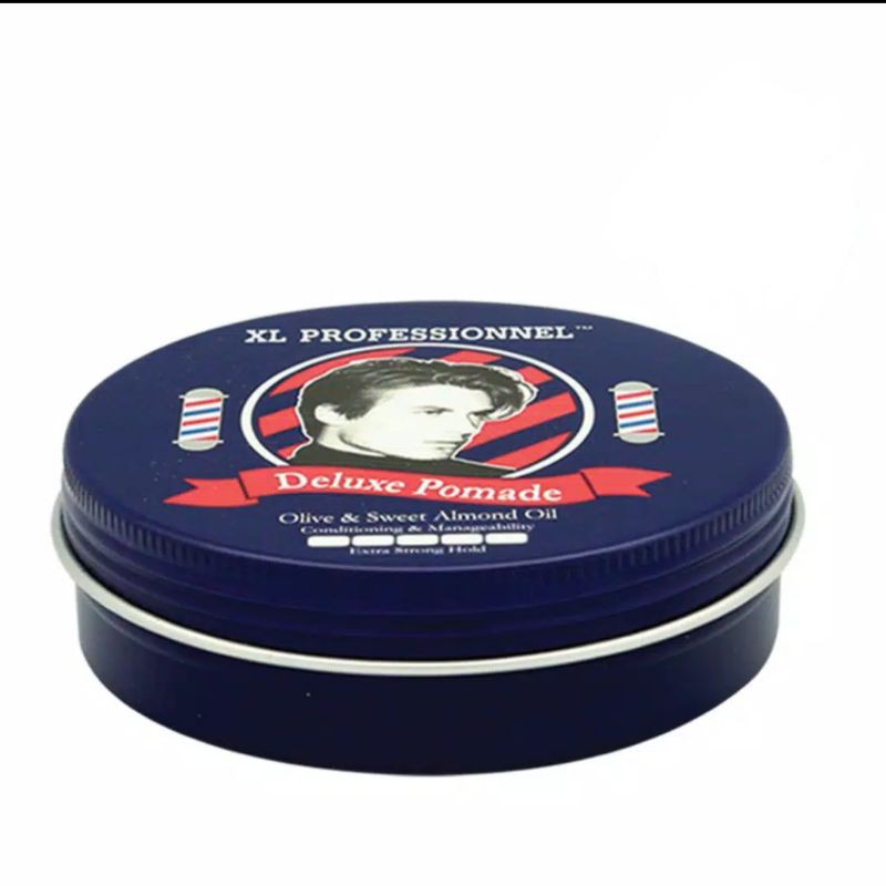 XL PROFESSIONNEL DELUXE POMADE OLIVE & SWEET ALMOND OIL - 80G JAR