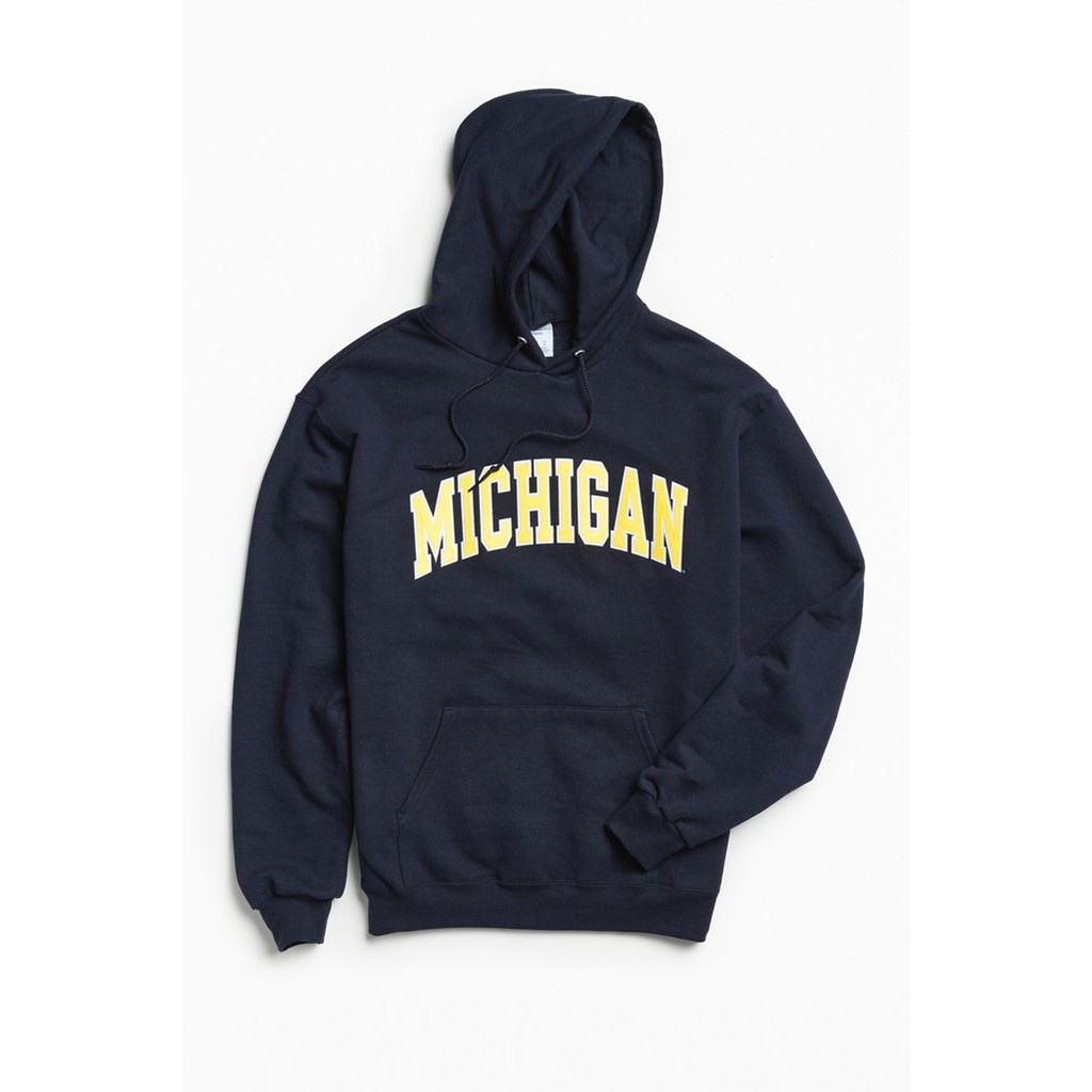 JAKET HOODIE MICHIGAN UNIVERSITY