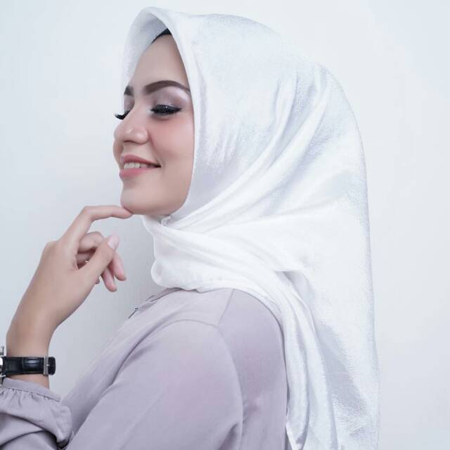 Hijab wedding Hijab organza crepe / hijab organza wedding