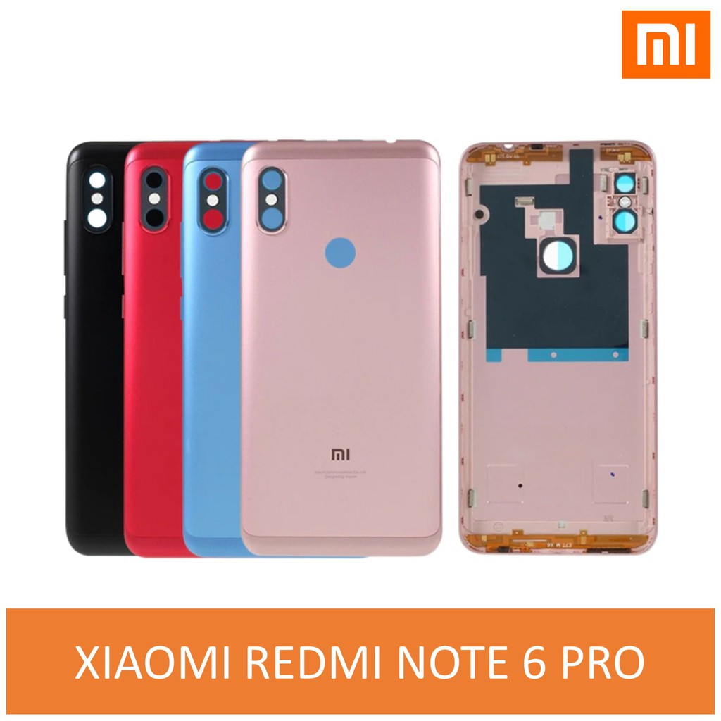 BACKDOOR BACK COVER CASING XIAOMI REDMI NOTE 6 PRO ORIGINAL