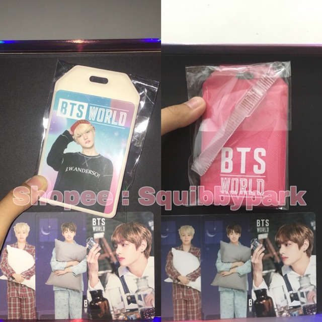 BTS WORLD GAME CUPON & NAME TAG GIFT BIGHIT | SUGA