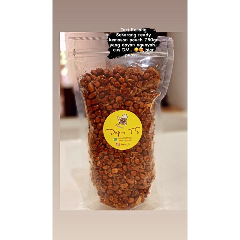 

Teri Kacang Jumbo 750gr