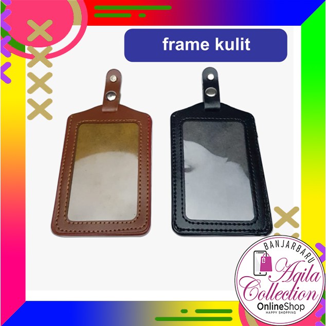 

FRAME TEMPAT ID CARD KULIT SINTETIS