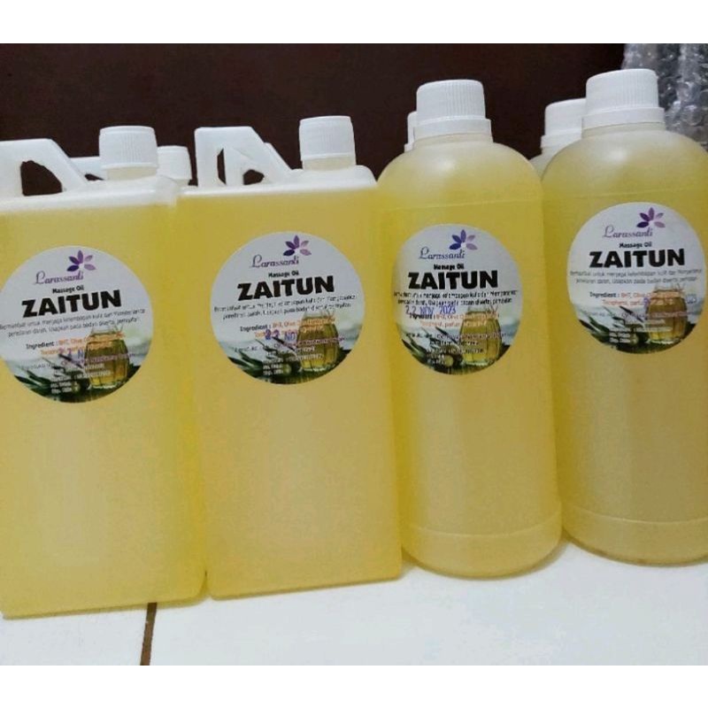 MASSAGE OIL ZAITUN/MINYAK URUT Resmi BPOM