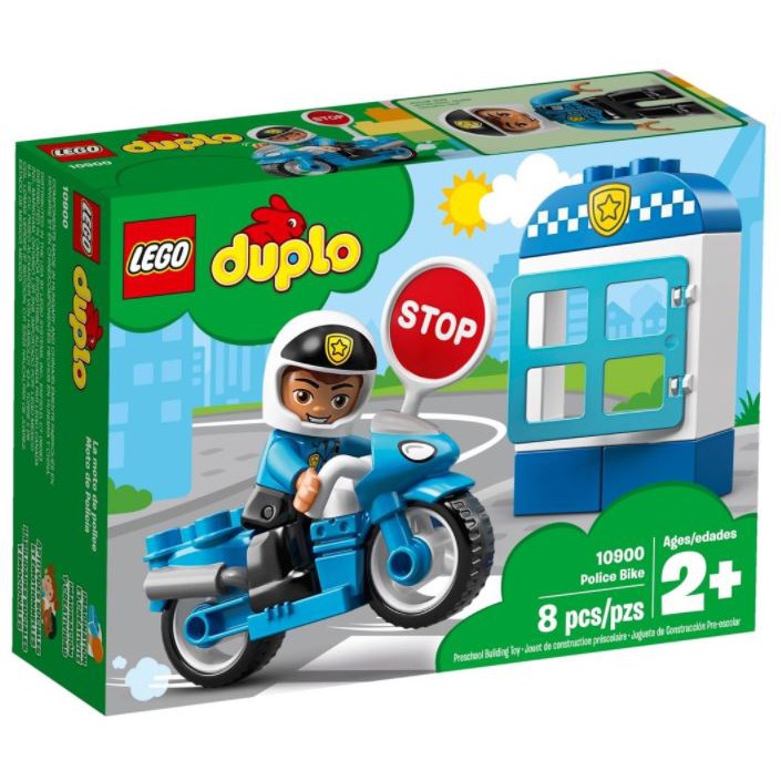 Lego Duplo 10900 Police Bike / mainan anak motor polisi