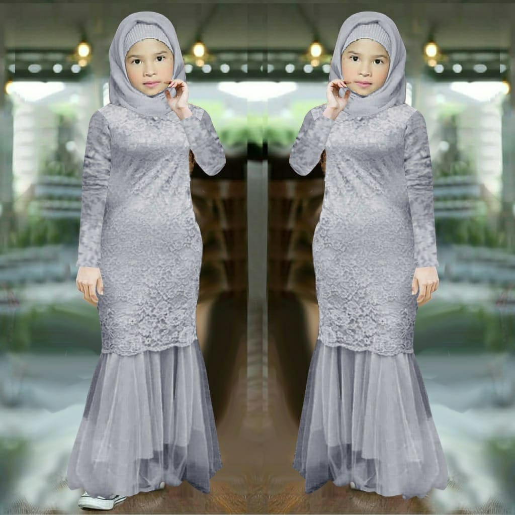Modis | Gamis Elmira | Syari Anak Muslimah | Dress Muslim Anak | Busana Muslim Anak Perempuan | Gami