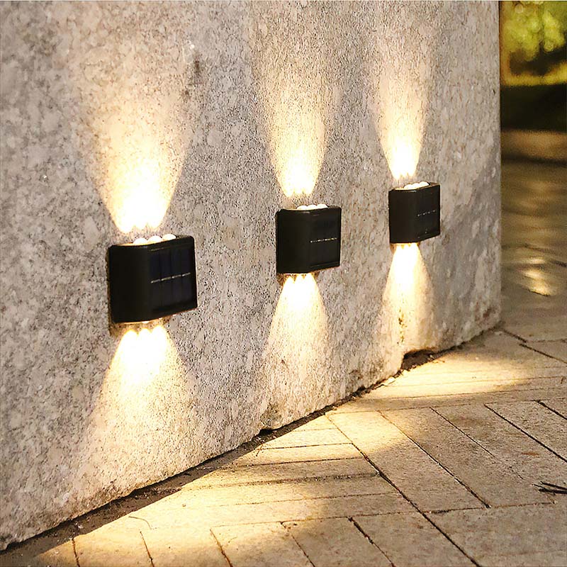 【Ready Stock】10 LED Lampu Dinding Solar/Lampu Dinding Luar Rumah/LED Lampu Dinding Tenaga Surya/Lampu Dinding Outdoor Tenaga Matahari