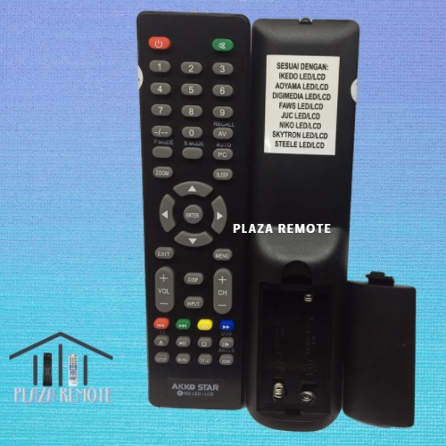 Remot / REMOTE TV IKEDO lCD LED / ecer dan grosir