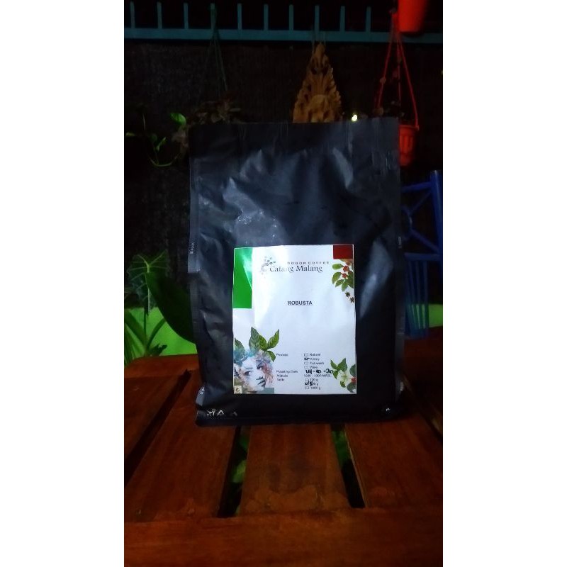 

Robusta Catang Malang Single Origin Sukamakmur Jonggol Bogor 75kg