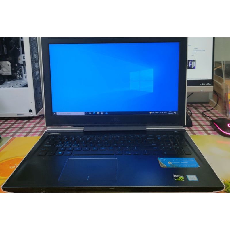 Laptop Gaming Dell G7 i5 8300h ram 16gb ssd 512gb