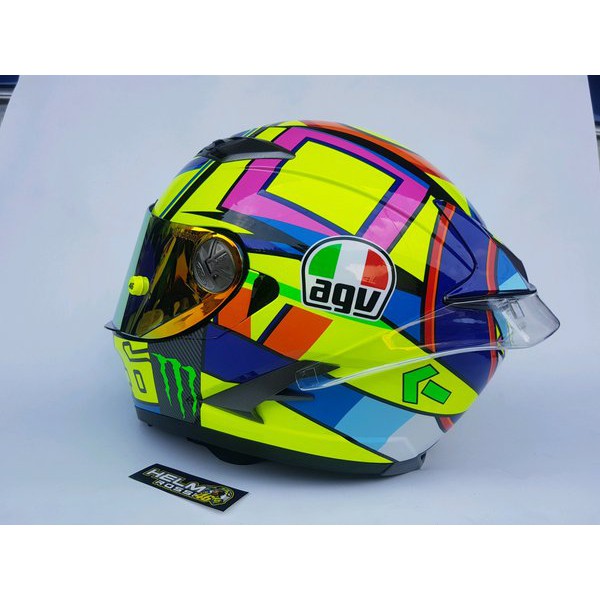 PAKET GANTENG KYT FALCON SOLELUNA 2016 REPAINT AGV BKN VENDETTA 2