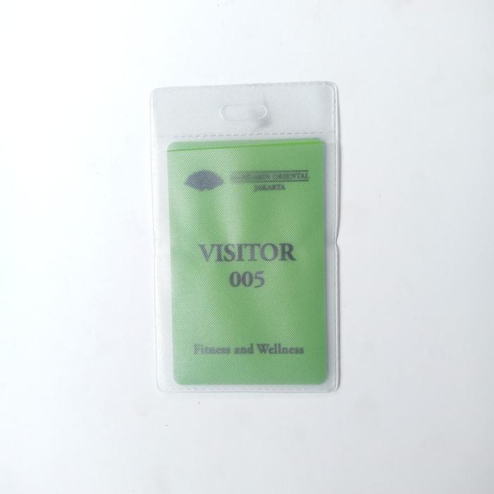 Kantong id card 6x9 cm buram ketebelan 0.22gram (100pcs)