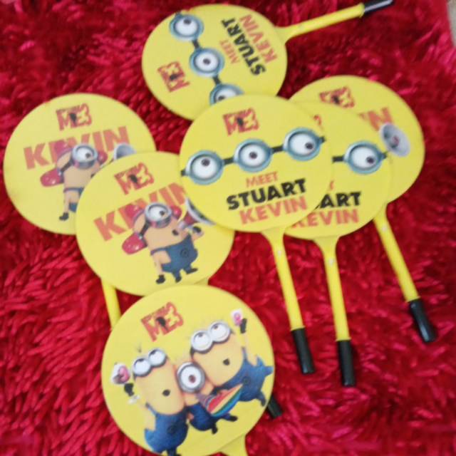 

Bulpen gel model kipas lebar motif minionP