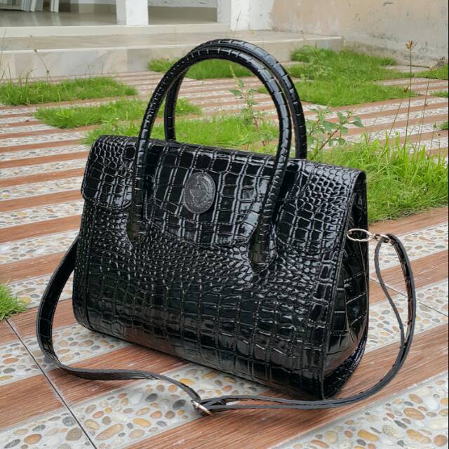 Tas Giat Organisasi Bonia Full croco