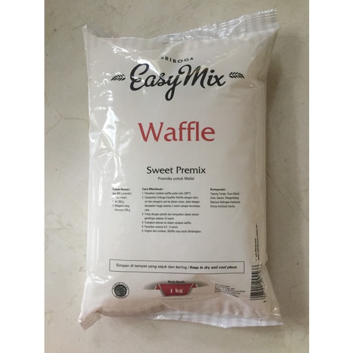 

✨BISA COD✨ sriboga easymix tepung waffle halal