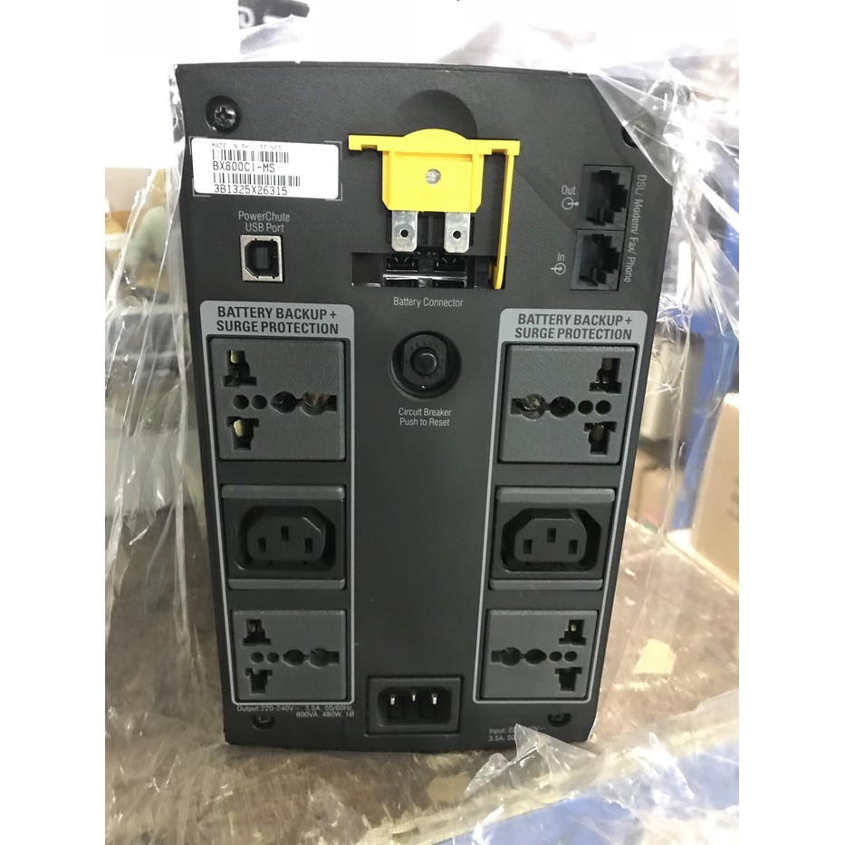 UPS APC BX800Ci-Ms Ups Apc 800Va