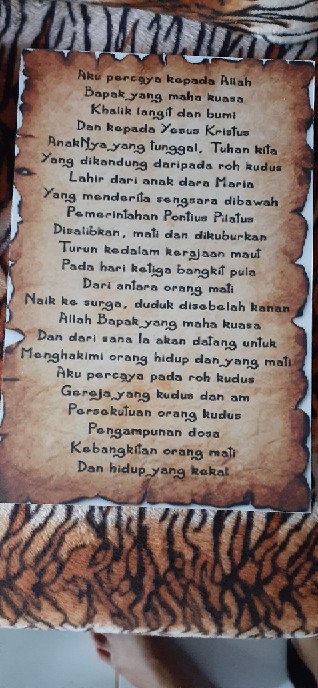 Hiasan Dinding Rohani Kristen/katolik Bible Verse