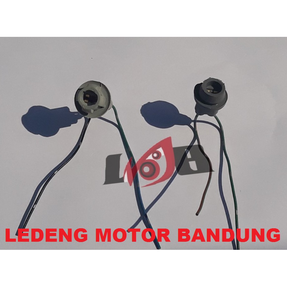 Soket Fiting Lampu Sen Senja T10 Socket LED Sein Tancap Motor Mobil