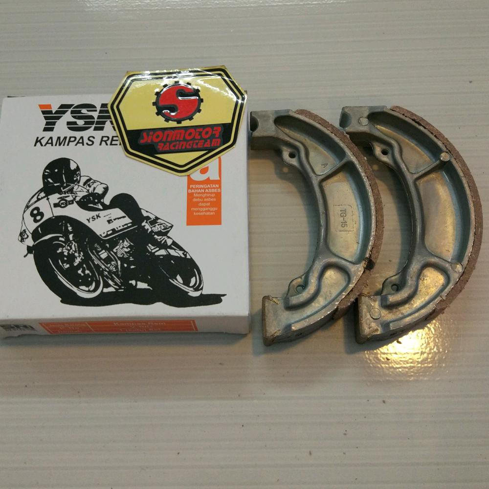 Kampas Rem Belakang Pirodo Honda Vario / Beat / Scoopy / Spacy / Icon / Click 110 YSK