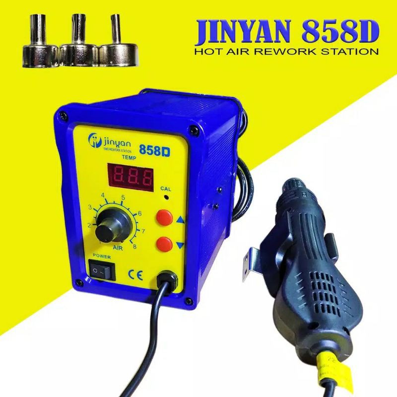 BLOWER HOT AIR JINYAN 858D REWORK STATION SOLDER UAP