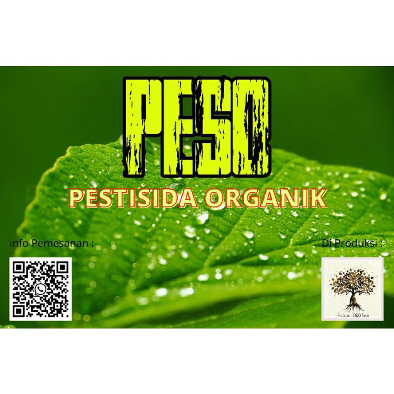 OBAT PEMBASMI HAMA TANAMAN ORGANIK SPRAY PESO