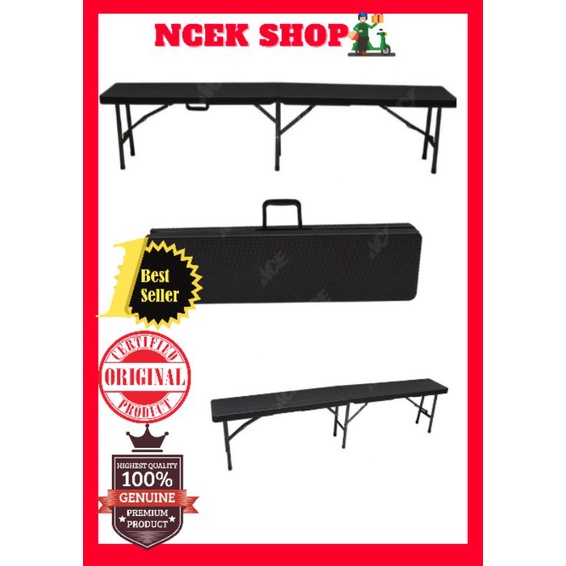 Soleil kursi taman bangku taman lipat koper