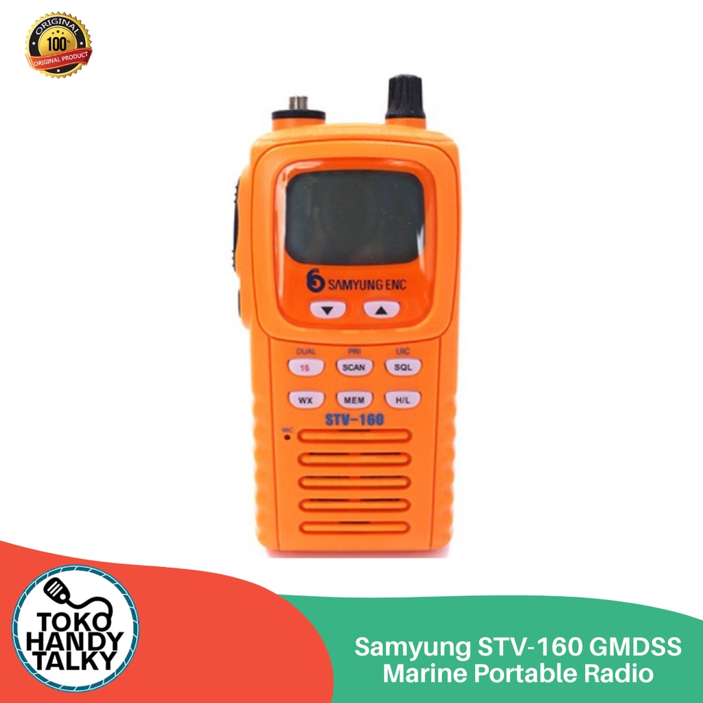 SAMYUNG STV-160 GMDSS MARINE PORTABLE RADIO NEW
