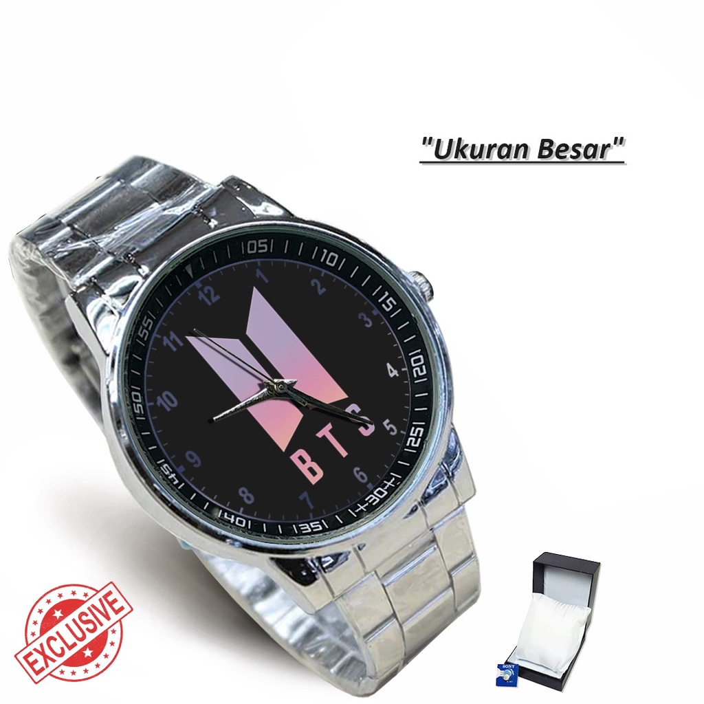 Jam Tangan Rantai Couple (BANGTAN BOYS) BTS 9 (Keren)