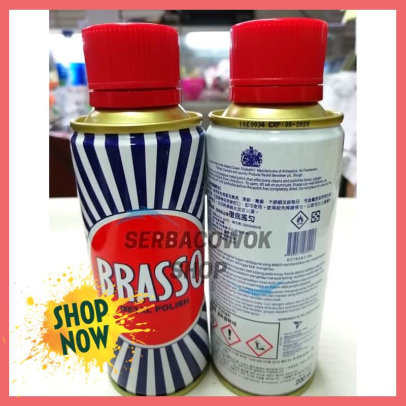 DISKON minyak brasso 200ml