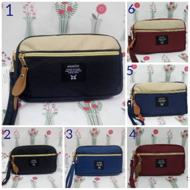 100% Tas Original / tas import / tas wanita / tas branded / tas wanita  TAS/DOMPET HP ANELLO 4RES