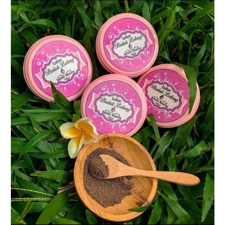 BEDAK LOTONG BUBUK/LULUR VIRAL/BEDDA LOTONG ASLI BUGIS/BEDAK LOTONG BARBIE