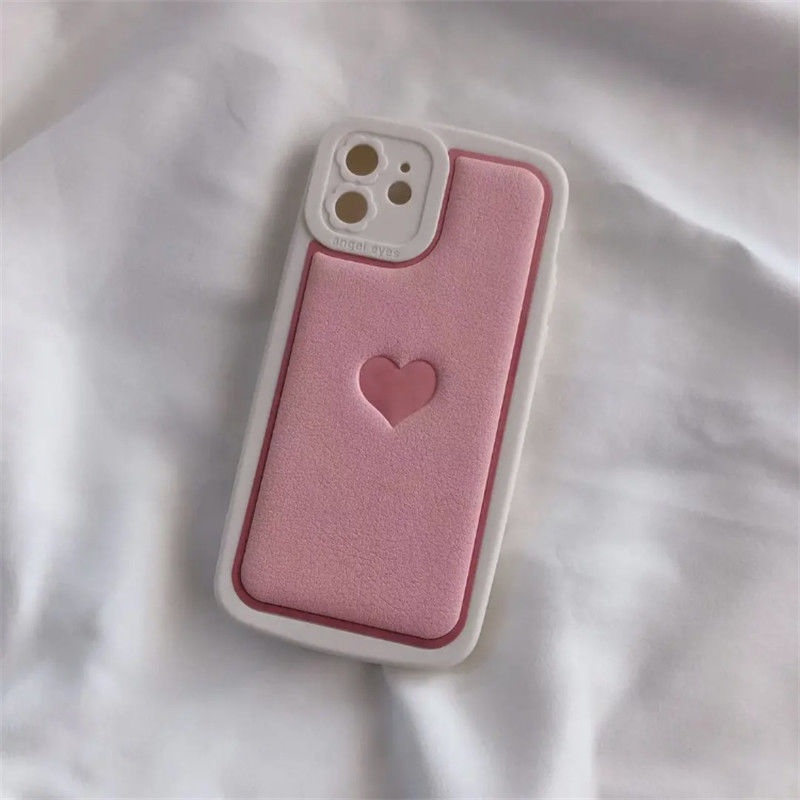 Korteks Jantung Pola Casing Ponsel untuk iPhone 12 13 11 Pro Max X Xs Max Xr 7 8 Plus Lembut Silicone Pelindung Case Pzax