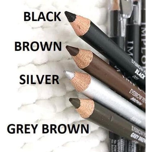 IMPLORA PENSIL ALIS 2IN1 EYEBROW PENCIL 100% ORIGINAL BPOM