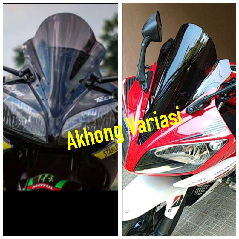 VISOR YAMAHA R15 V2 JENONG WINDSHIELD R15 V2 JENONG windshield visor Jenong R15 V2