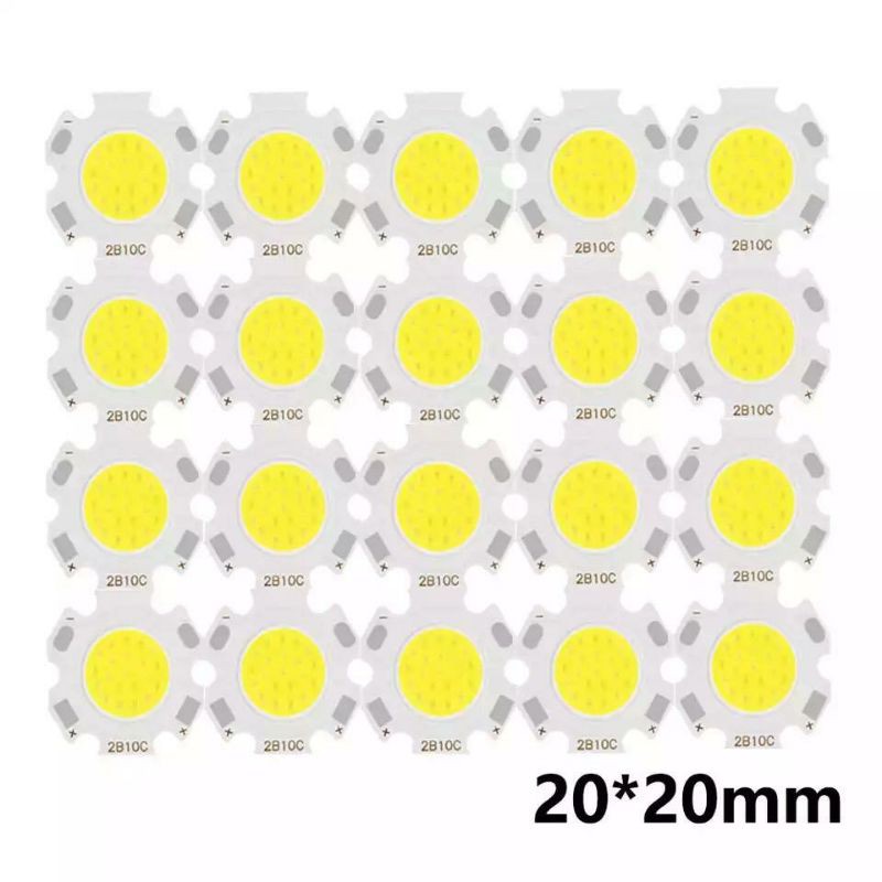 COB LED Chip DC 3W 5W 7W 10W 11mm Need Driver Bulb