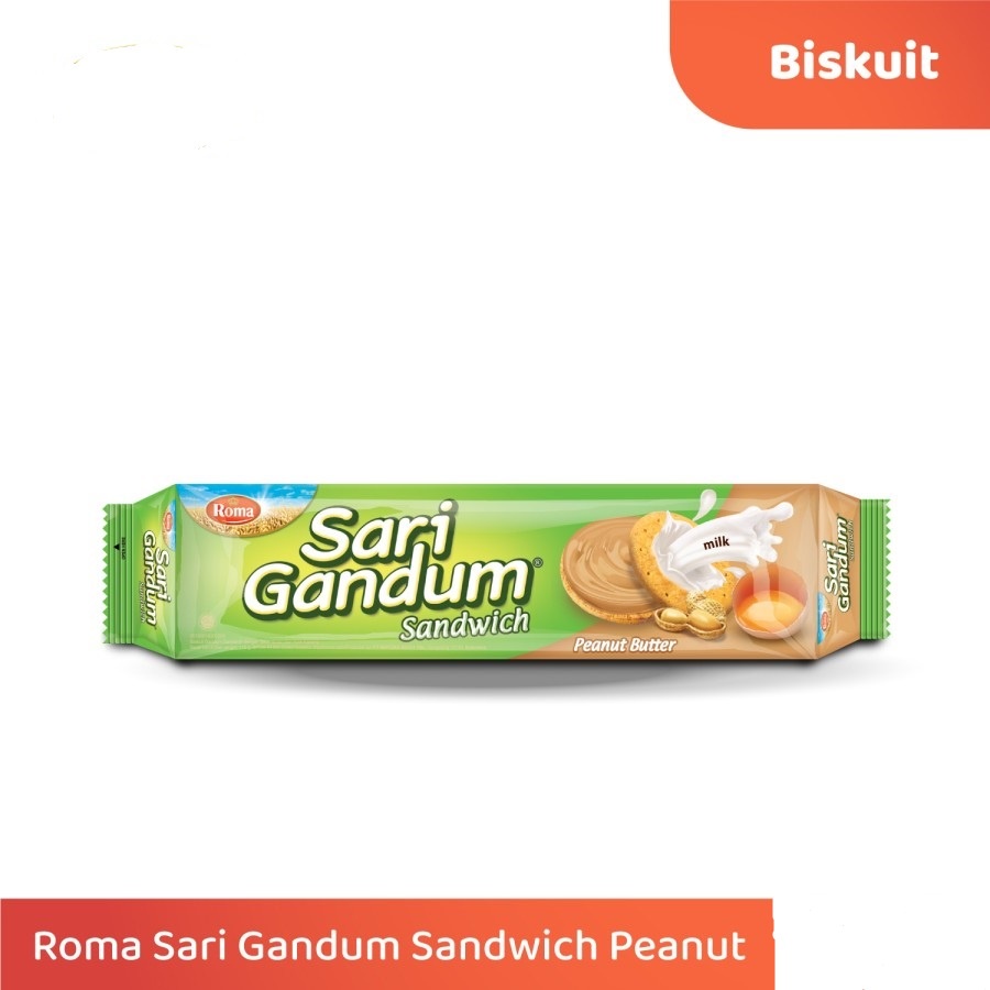 BISKUIT ROMA SARI GANDUM KACANG 115GR