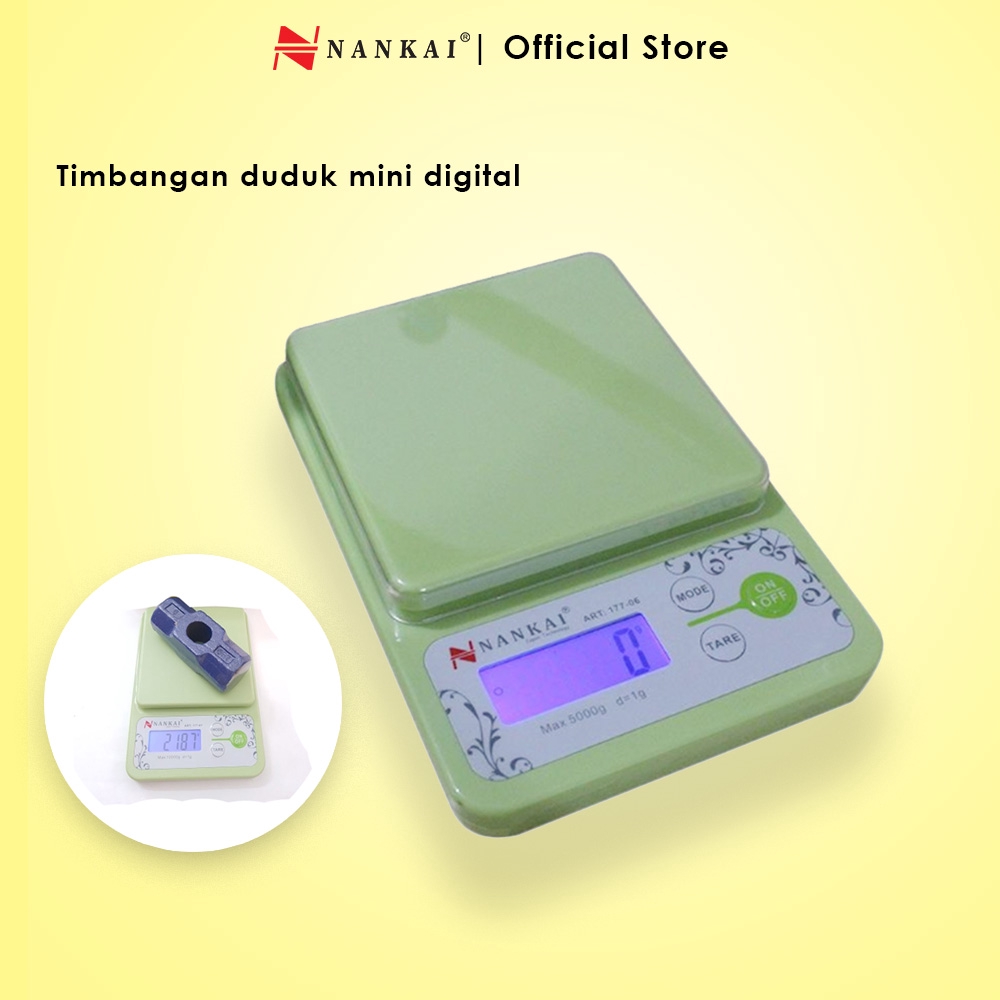 Timbangan Duduk Mini Digital 5 KG Nankai