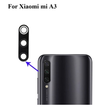 Camera Lens Lensa kamera kaca kamera belakang Xiaomi Mi A3 MiA3
