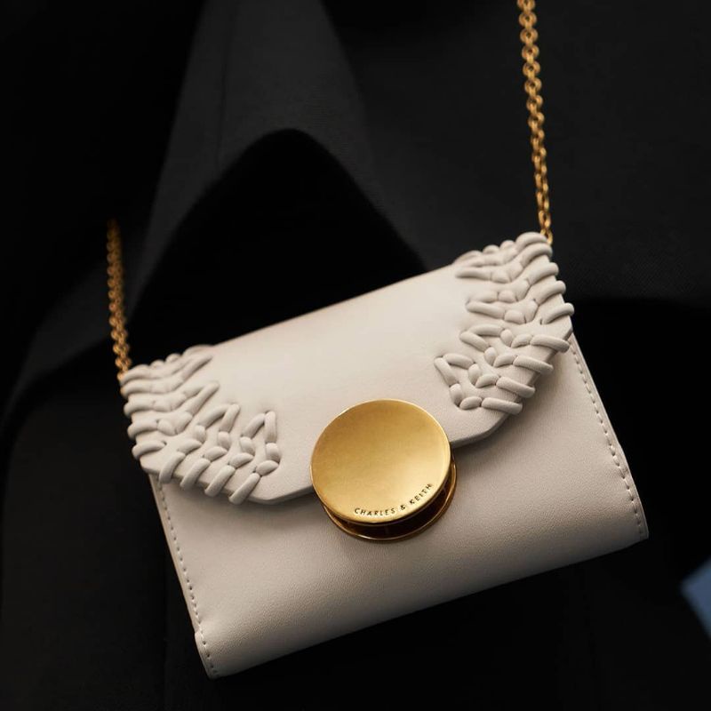 CK Stitch-Trim Short Wallet