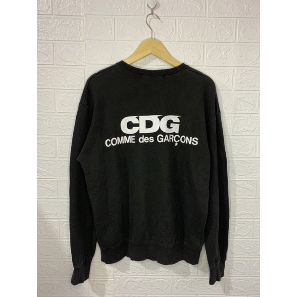 CREWNECK COMME DES GARCONS / CDG SECOND / COMME DES GARCONS