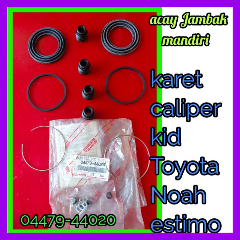 karet kaliper kid Toyota noah estimo