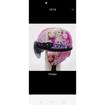 Helm anak Sincan SNI lucu