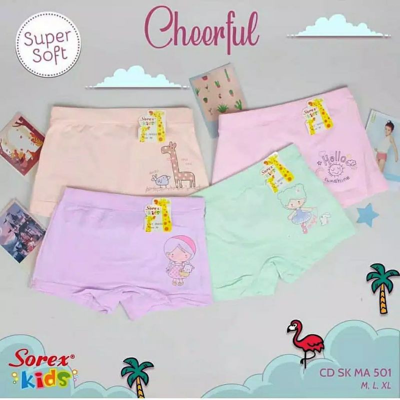 SOREX Kids CD BOXER Anak perempuan MA 501 Super soft