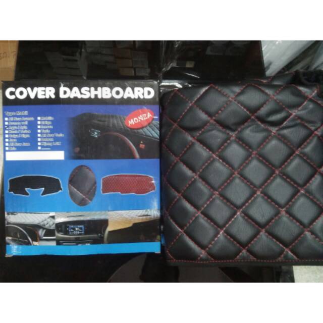 Cover dashboard semi kulit khusus agya ayla