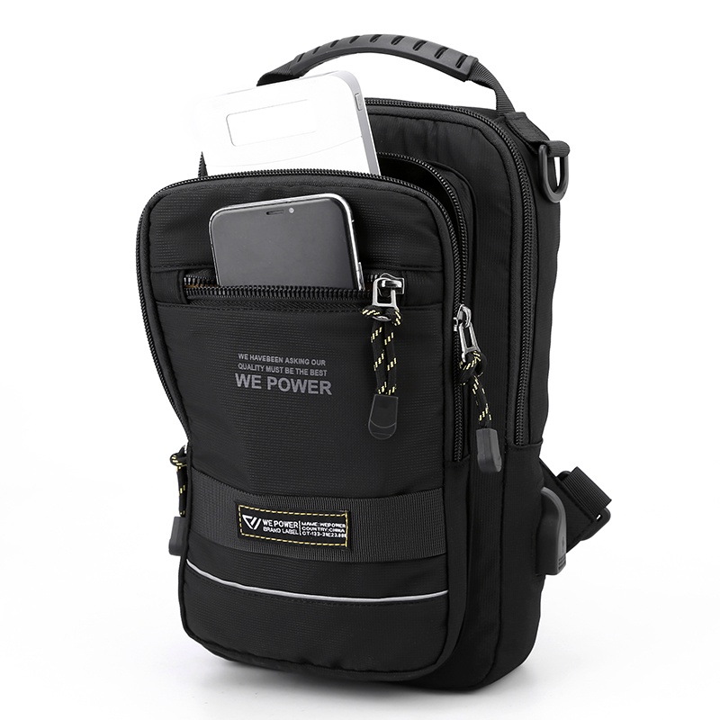 HAOSHUAI 5806 Tas Selempang Pria Sling bag Waistbag Pria Waterproof WATCHKITE WKOS