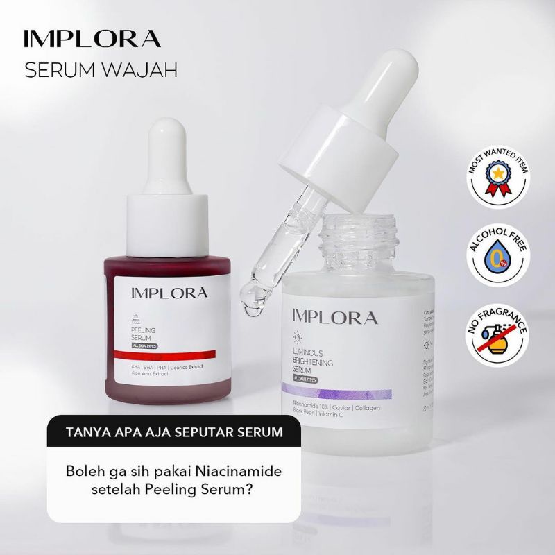 IMPLORA SERUM WAJAH /IMPLORA FACE SERUM