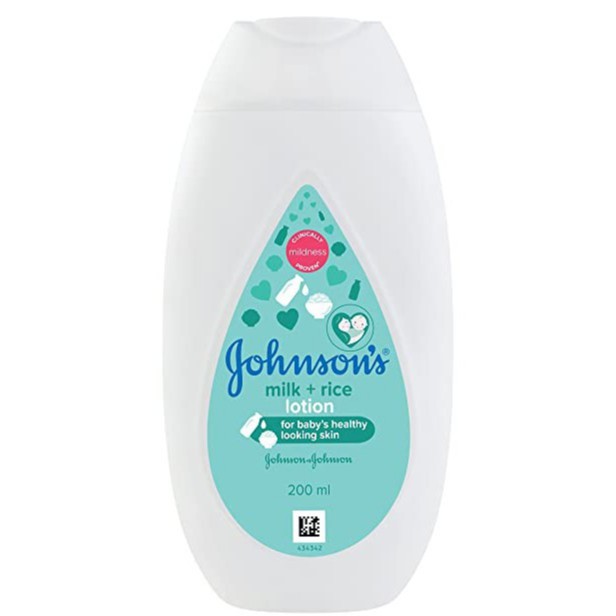 Johnson's Baby Lotion Milk and Rice