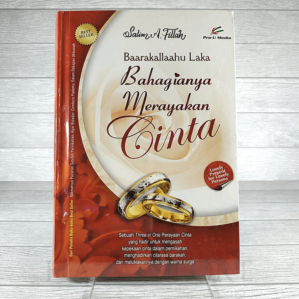 Buku Bahagianya Merayakan Cinta (Hard Cover) - Salim A. Fillah - Pro U Media 100% Original