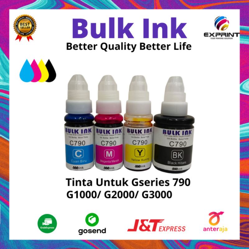 Tinta Canon 790 Bulkink for Canon /set 4 warna